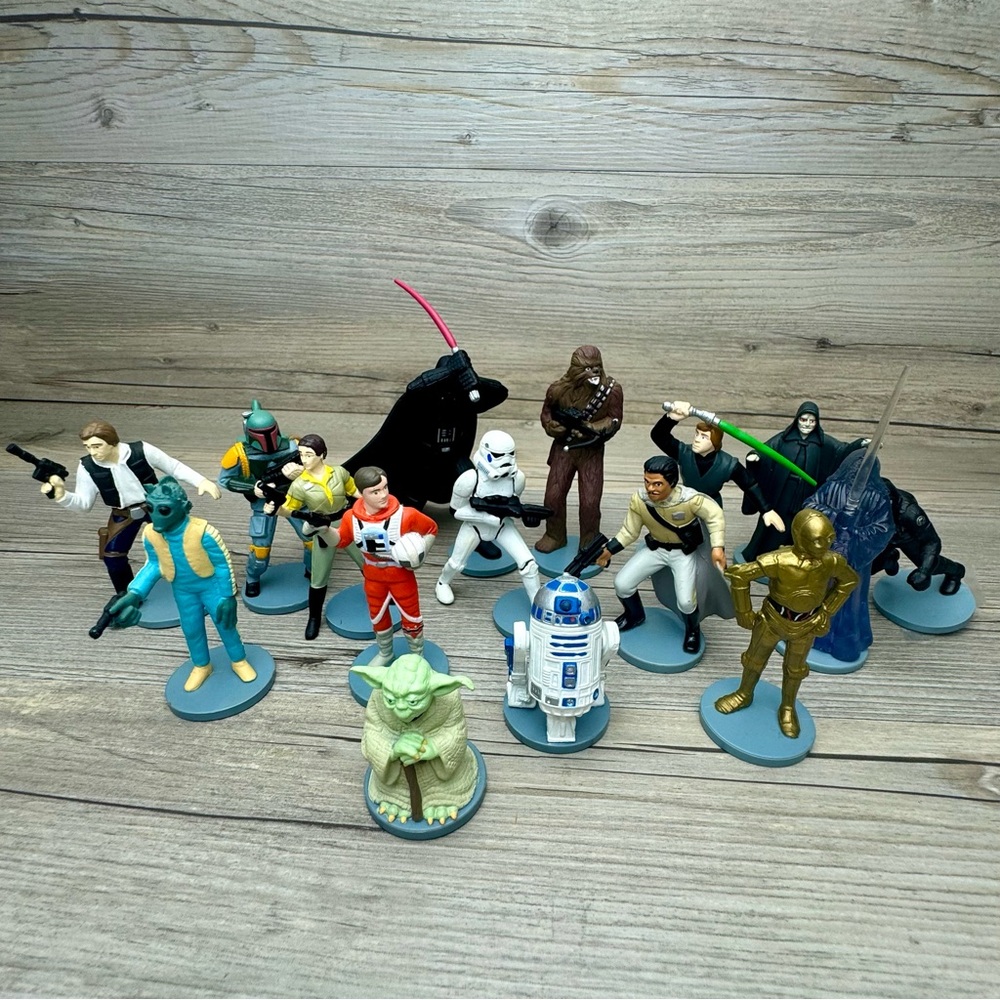 Vintage STAR WARS Lucasfilm Applause Figurine’s 1995-1997 Lot of 16.